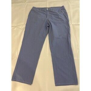 NEW Johnnie-O Mens 40x32 West Coast Prep Casual Chino Pants Blue Preppy Golf g